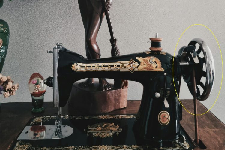 Hand wheel of sewing machine Hand wheel of sewing machine